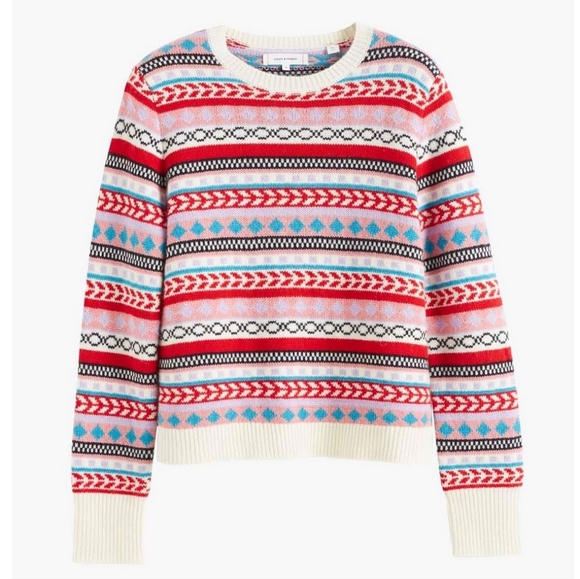 Chinti & Parker Sweaters - Chinti & Parker Wool Fair Isle Colorfull Sweater XS